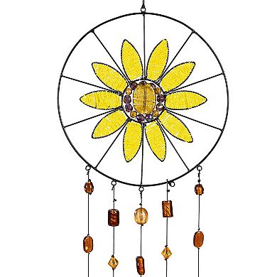 Evergreen Enterprises Sunflower Beaded Wind Chime