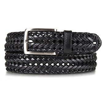 Men's Nautica Woven Leather Belt