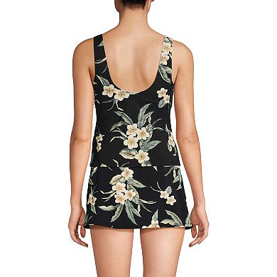 Women's Lands' End SlenderSuit Wrap Tankini Top