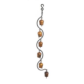Evergreen Enterprises 6 Bell Metal Hanging Garland