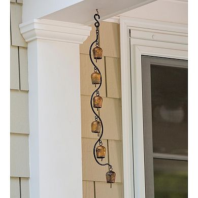 Evergreen Enterprises 6 Bell Metal Hanging Garland