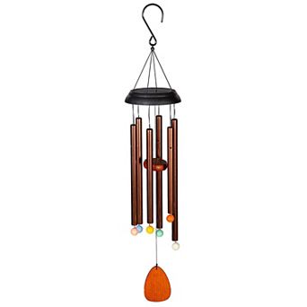 Evergreen Enterprises 33 in Voice Activated Solar Wind Chime