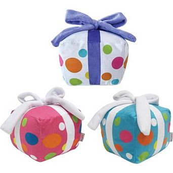 foufit Birthday Present Unisex Plush Toy with Hidden Squeaker-(3pcs)