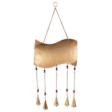 Evergreen Enterprises American Flag Beaded Wind Chime