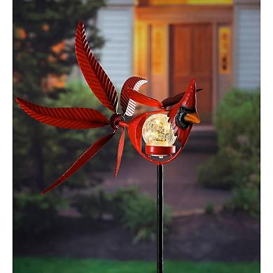Evergreen Enterprises Solar Cardinal Staked Wind Spinner