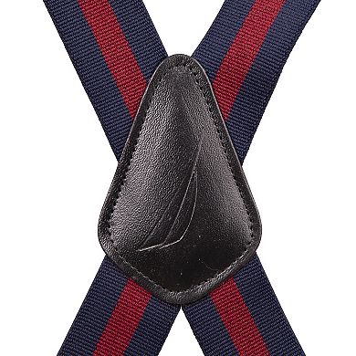 Men's Nautica Striped Suspenders