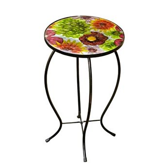 Evergreen Enterprises Indoor / Outdoor Round Glass Table