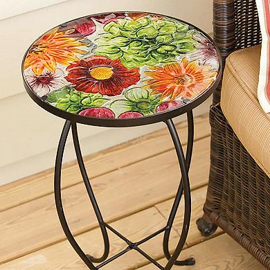 Evergreen Enterprises Indoor / Outdoor Round Glass Table
