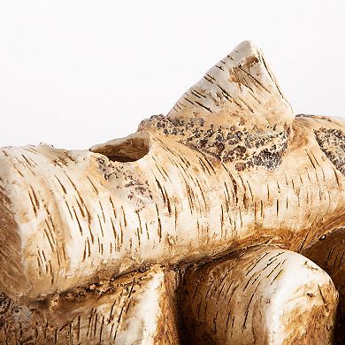 Evergreen Enterprises Logs Hearth Candle Holder