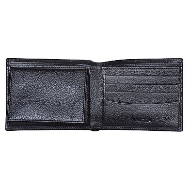 Men's Nautica Classic J-Class RFID-Blocking Leather Bifold Wallet