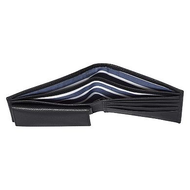 Men's Nautica Classic J-Class RFID-Blocking Leather Bifold Wallet