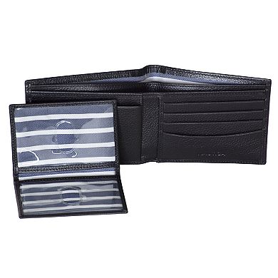 Men's Nautica Classic J-Class RFID-Blocking Leather Bifold Wallet
