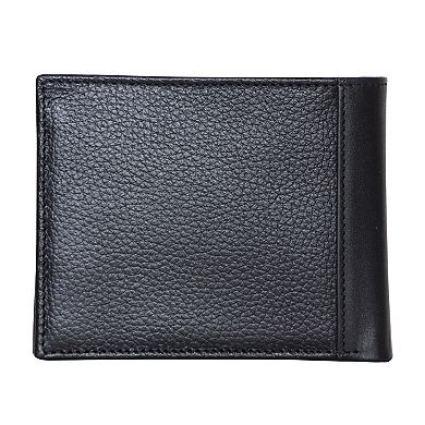 Men's Nautica Classic J-Class RFID-Blocking Leather Bifold Wallet