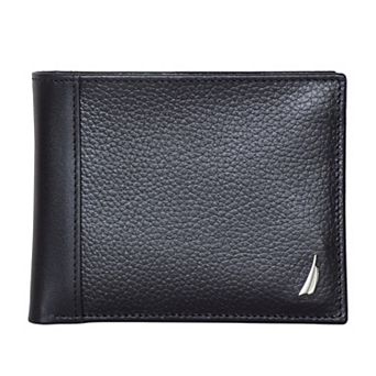 Men's Nautica Classic J-Class RFID-Blocking Leather Bifold Wallet