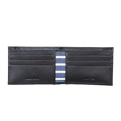 Men's Nautica Classic J-Class Leather RFID-blocking Front Pocket Wallet