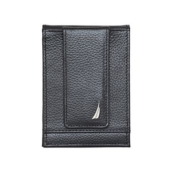 Men's Nautica Classic J-Class Leather RFID-blocking Front Pocket Wallet