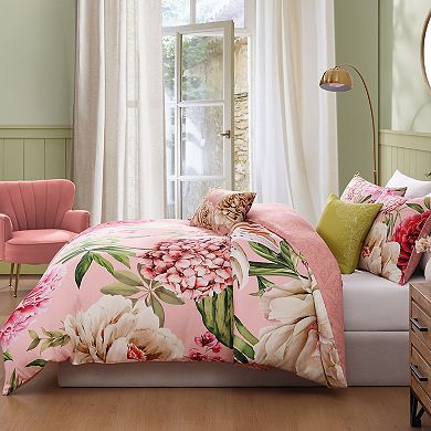 Bebejan Spring Forever 100% Cotton Sateen 5 Piece Reversible Comforter Set