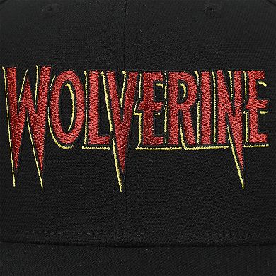 Men's Marvel Wolverine Slashed Title Adjustable Hat