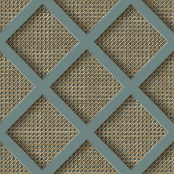 Superfresco Easy Ocean Panel Rattan Wallpaper