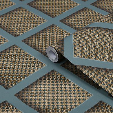 Superfresco Easy Ocean Panel Rattan Wallpaper
