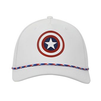 Men's Marvel Captain America Shield Adjustable Hat