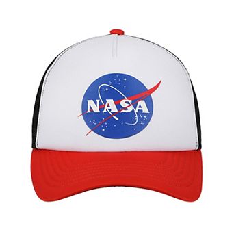 Men's NASA Logo Adjustable Trucker Hat
