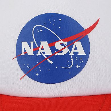 Men's NASA Logo Adjustable Trucker Hat