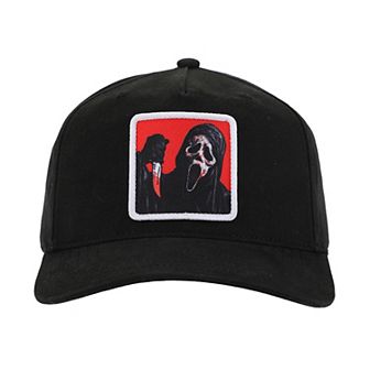Men's Ghostface Red Square Adjustable Hat