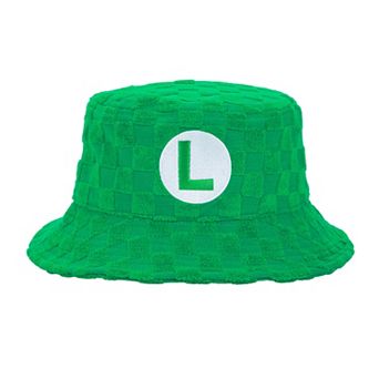 Men's Super Mario Bros. Luigi Icon Bucket Hat