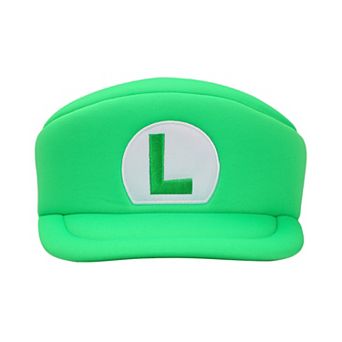 Men's Super Mario Bros. Luigi Icon Beret Cap