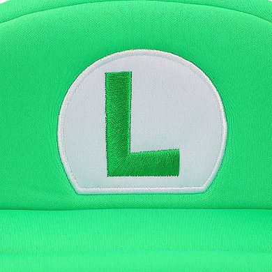 Men's Super Mario Bros. Luigi Icon Beret Cap