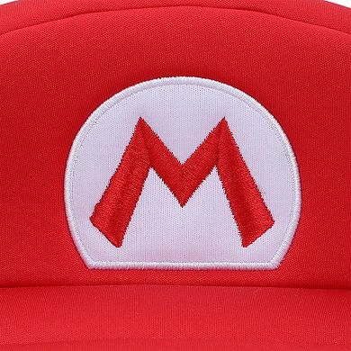 Men's Super Mario Bros. Mario Icon Beret Cap