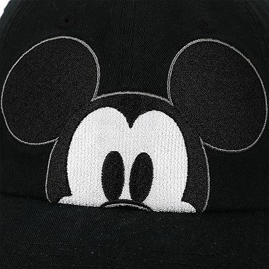 Disney's Mickey Mouse Men's Peekaboo Mickey Adjustable Hat
