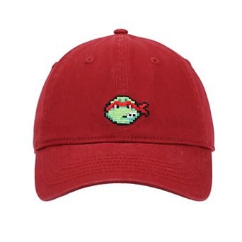 Men's Teenage Mutant Ninja Turtles 8-Bit Raphael Adjustable Hat