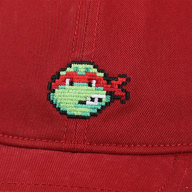 Men's Teenage Mutant Ninja Turtles 8-Bit Raphael Adjustable Hat