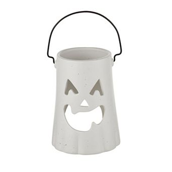 Celebrate Together™ Halloween Tall Earthenware Tealight Lantern Candle Holder