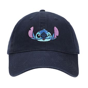 Disney's Lilo & Stitch Men's Embroidered Stitch Adjustable Hat
