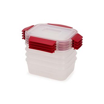 Joseph Joseph Nest Lock 8 pc Rectangular Food Storage Container Set