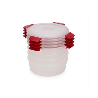 Joseph Joseph Nest Lock 8 pc Round Food Storage Container Set
