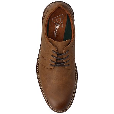 VANCE Templeton Comfort Lug Sole Men's Flexible Oxford Dress Shoes