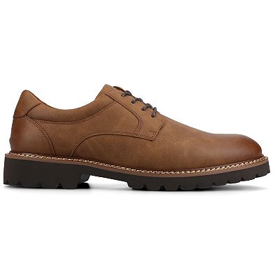 VANCE Templeton Comfort Lug Sole Men's Flexible Oxford Dress Shoes