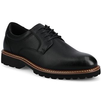 VANCE Templeton Comfort Lug Sole Men's Flexible Oxford Dress Shoes