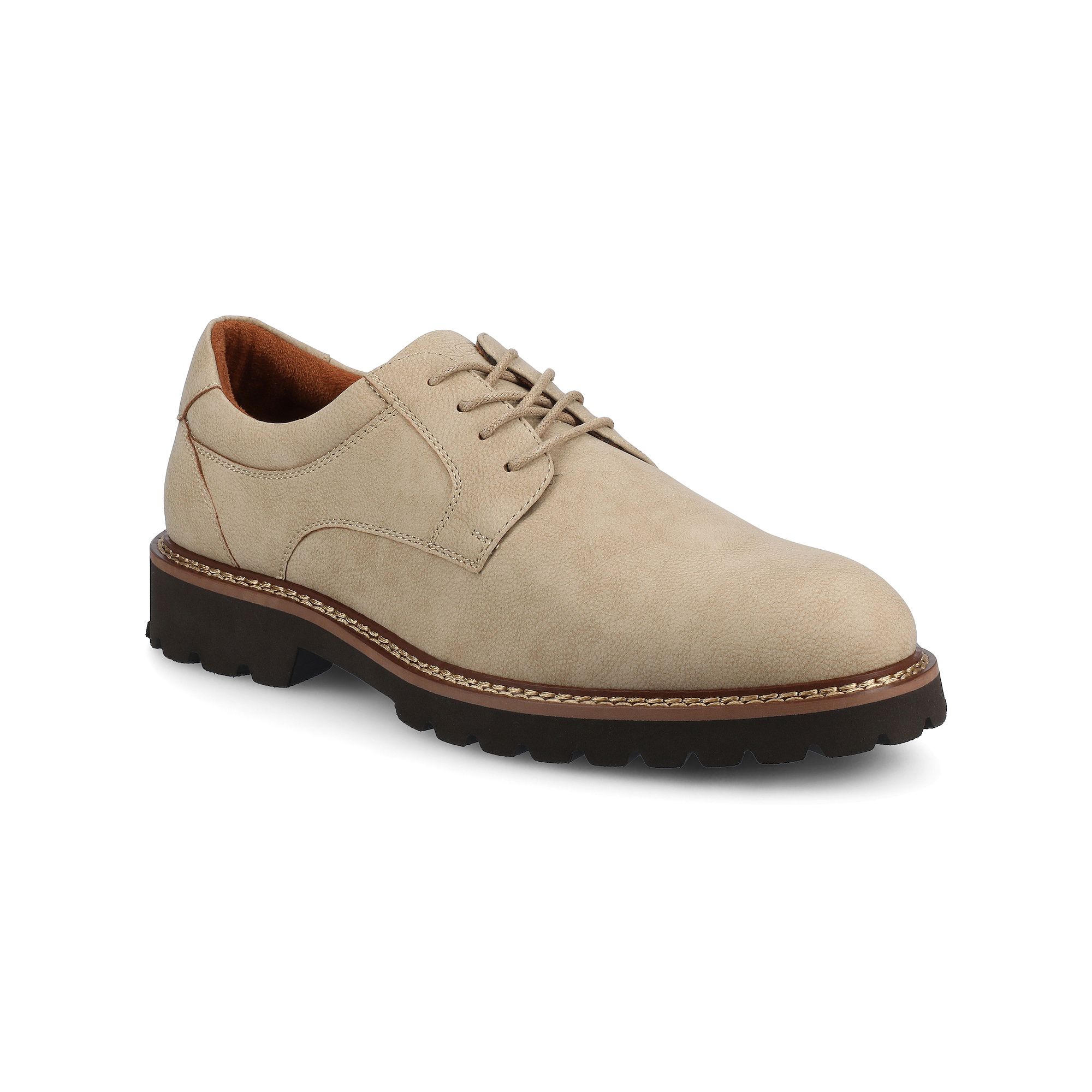 VANCE Templeton Comfort Lug Sole Mens Flexible Oxford Dress Shoes, Size: 8