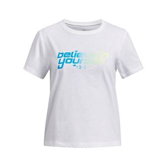 Girls 7-16 Under Armour Believe In Yourself Short Sleeve Tee