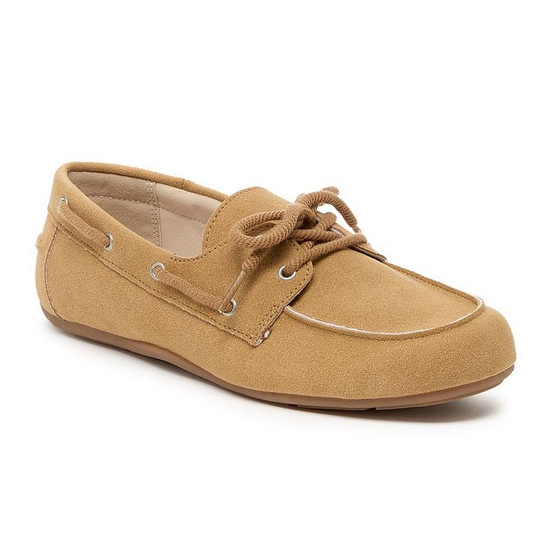 Rocket Dog Dawson Women's Boat Shoe Loafers, Size: 9, Camel