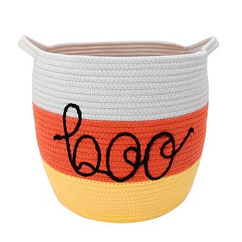 Celebrate Together™ Fall Small Boo Braided Bin