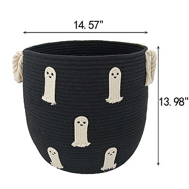 Celebrate Together™ Fall Medium Ghost Braided Bin