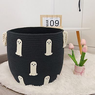 Celebrate Together™ Fall Medium Ghost Braided Bin