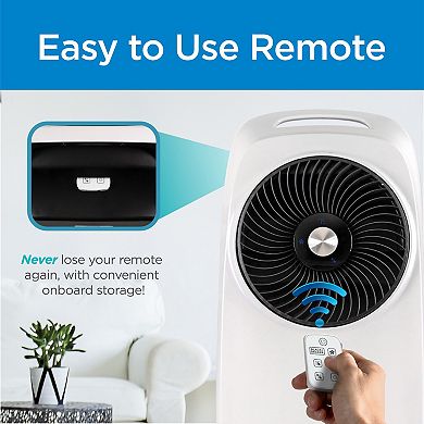 BLACK+DECKER Evaporati Portable Air Cooling Fan with 2-Gallon Water Tank
