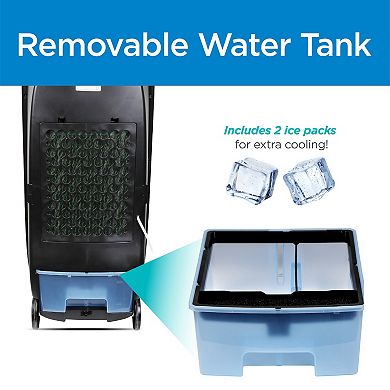 BLACK+DECKER Evaporati Portable Air Cooling Fan with 2-Gallon Water Tank